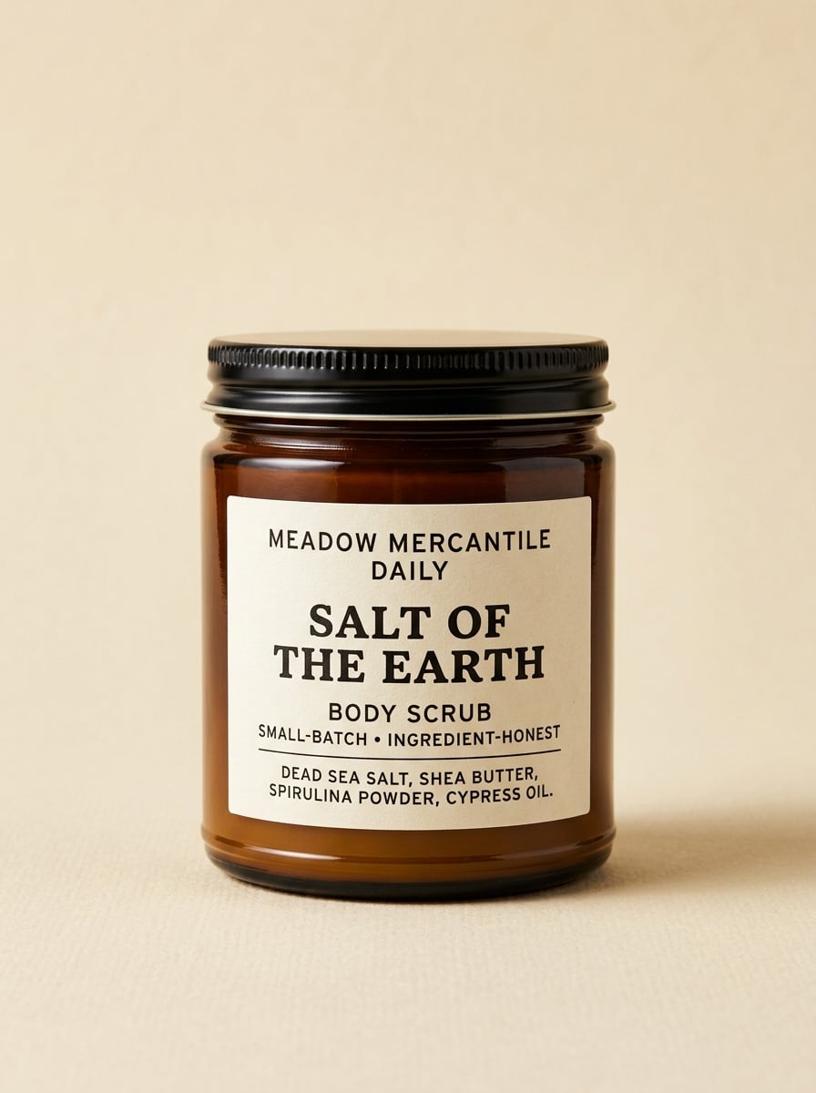 Salt of the Earth Body Scrub