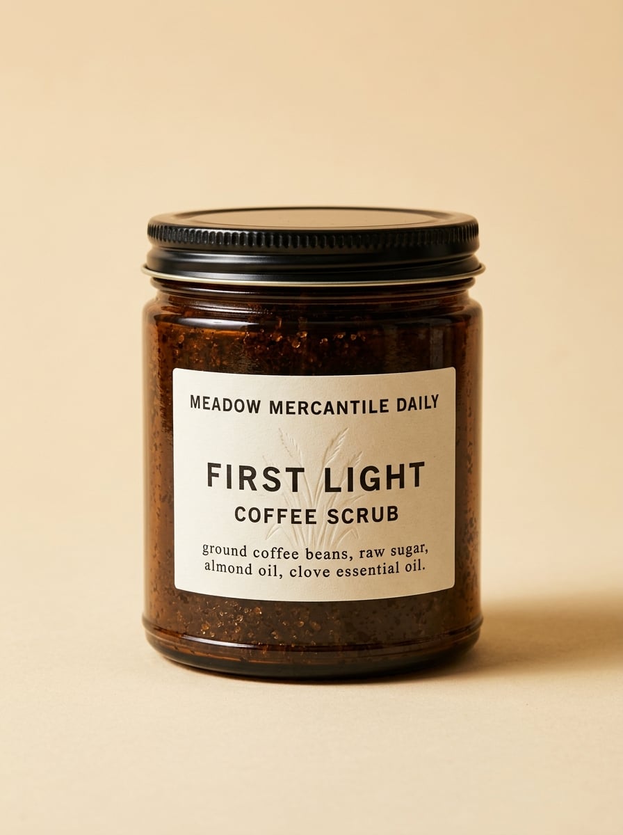 First Light Coffee Scrub