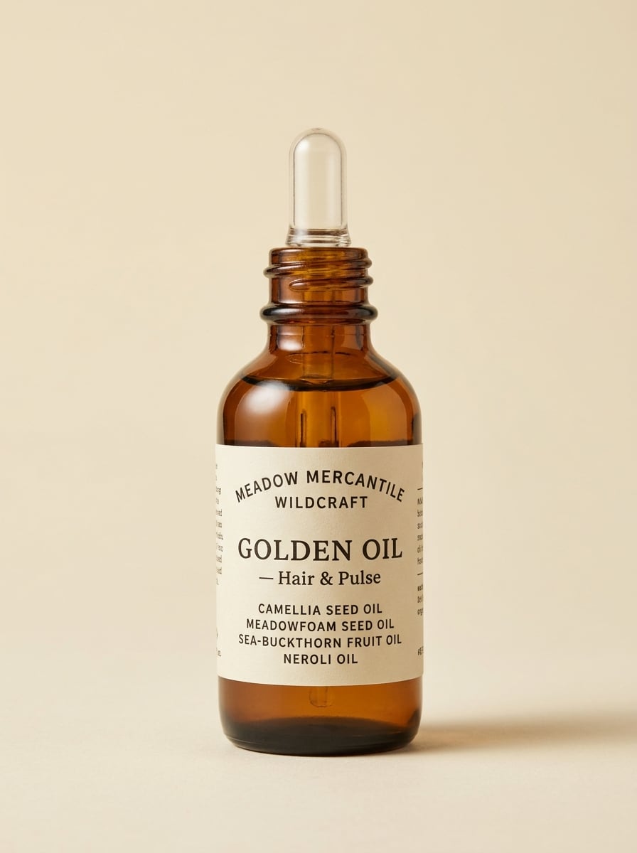 Golden Oil — Hair & Pulse