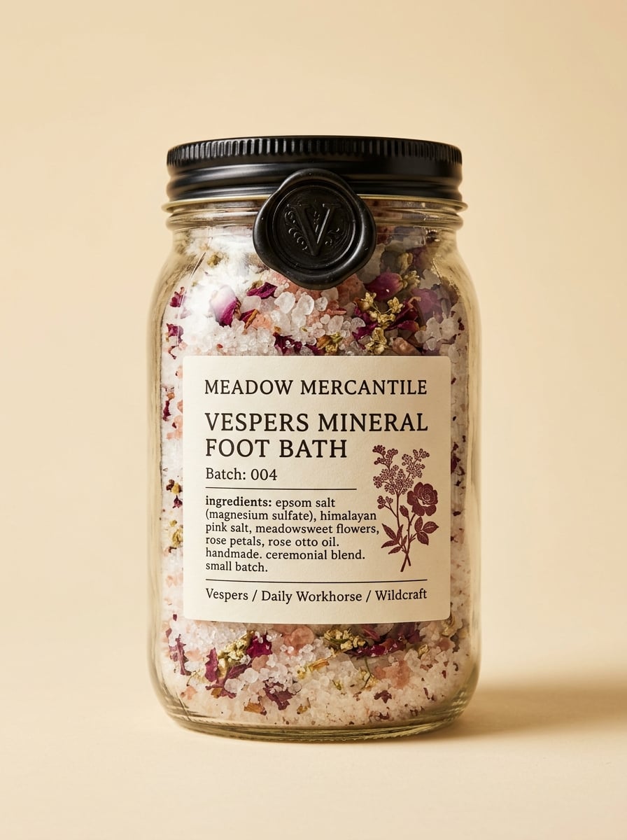 Mineral Foot Bath