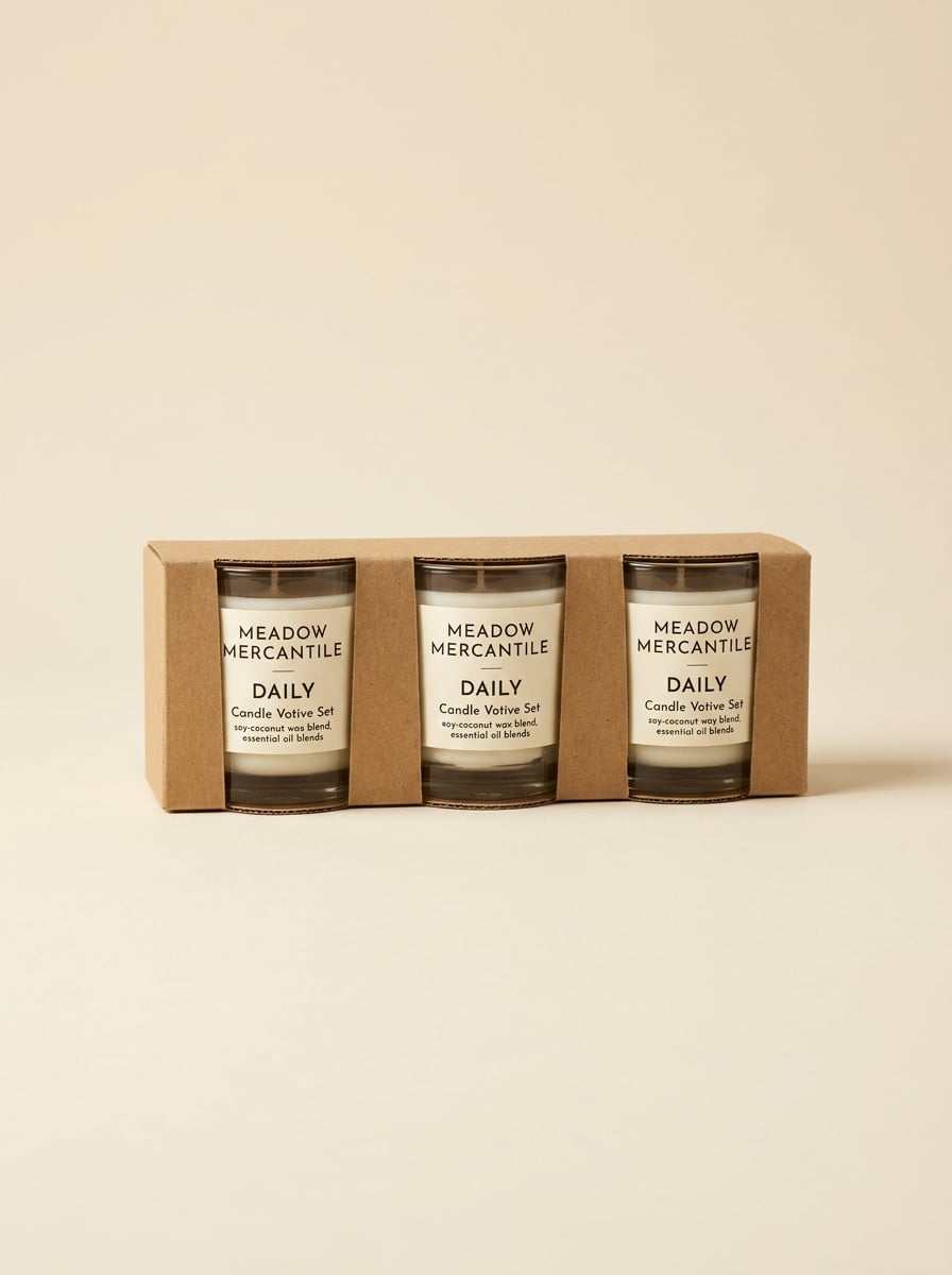 Daily Candle Votive Set