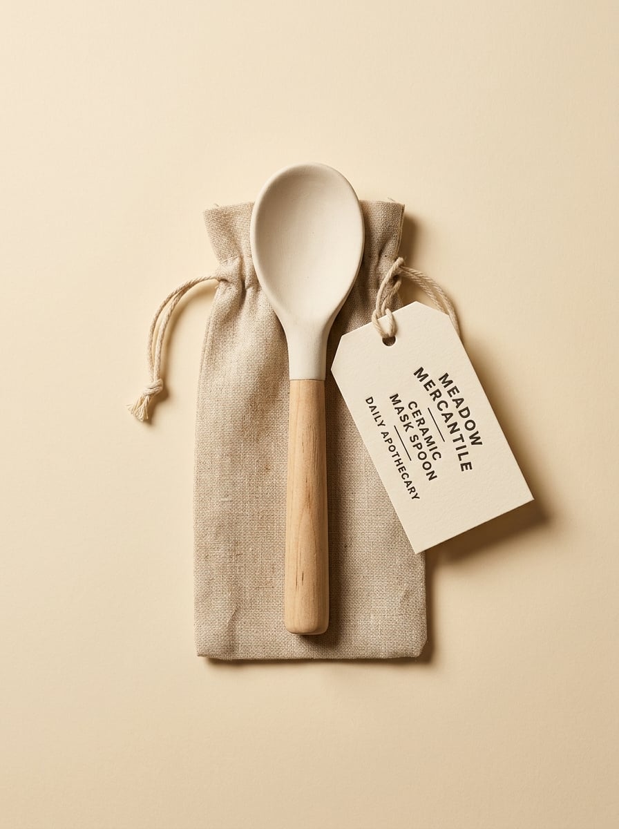Ceramic Mask Spoon