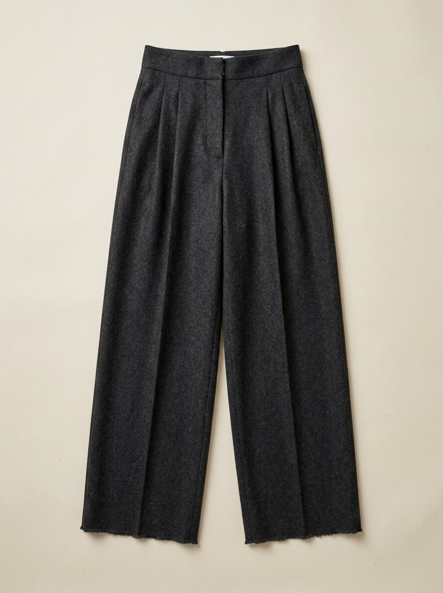 Sculptural Wide Trousers
