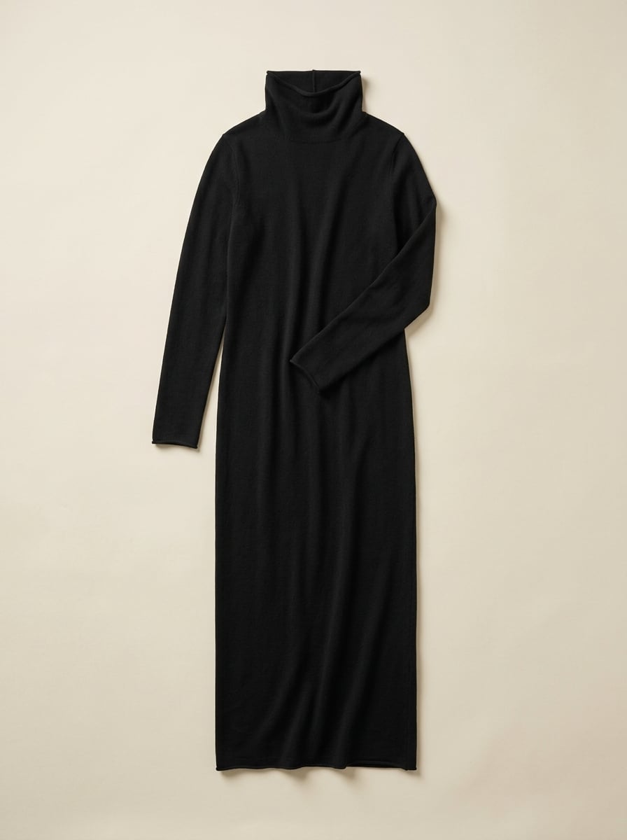 The Long Funnel Dress