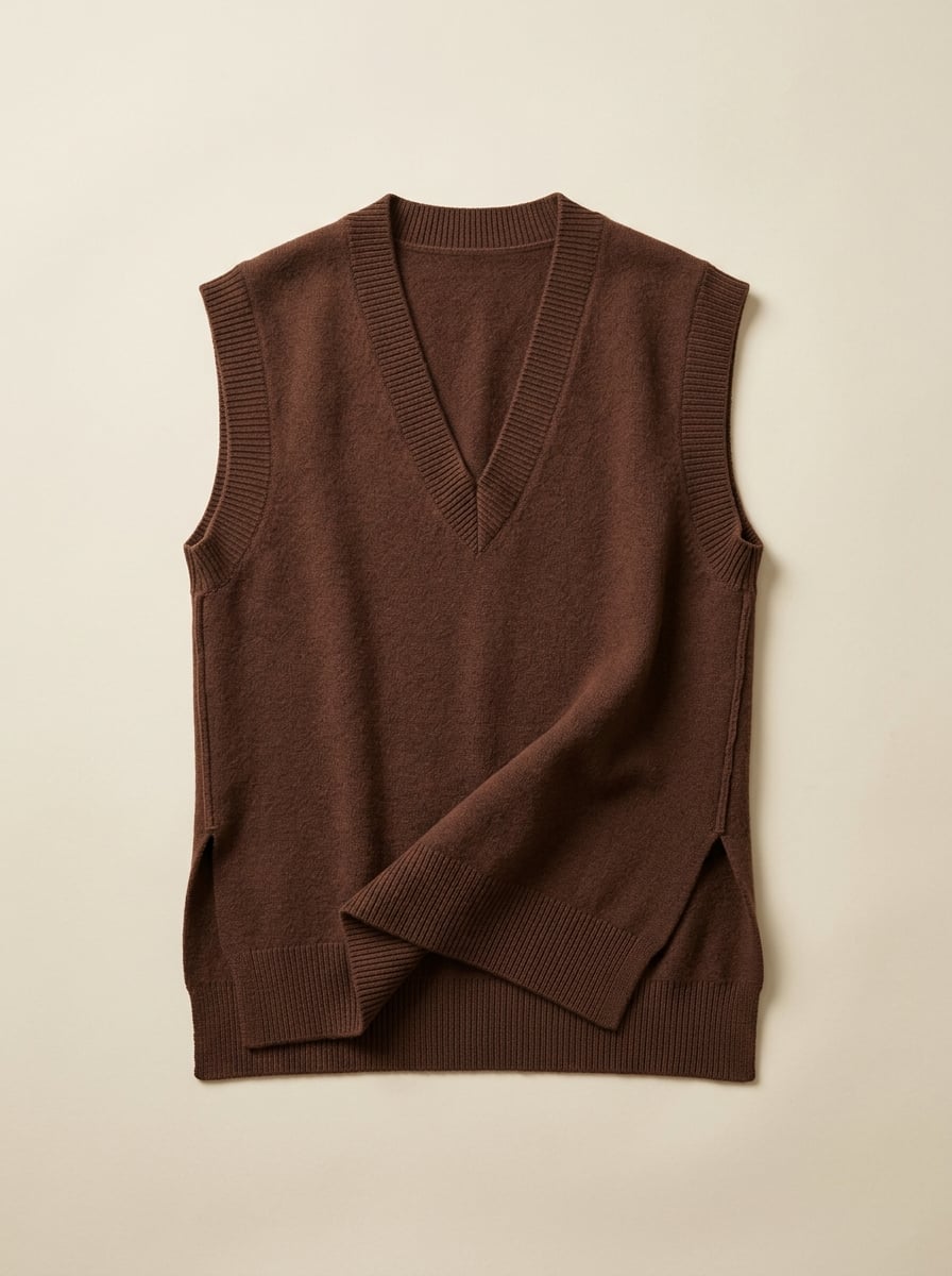 Felted Wool Tunic Vest