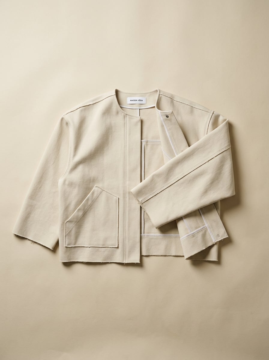 The Cropped Canvas Jacket