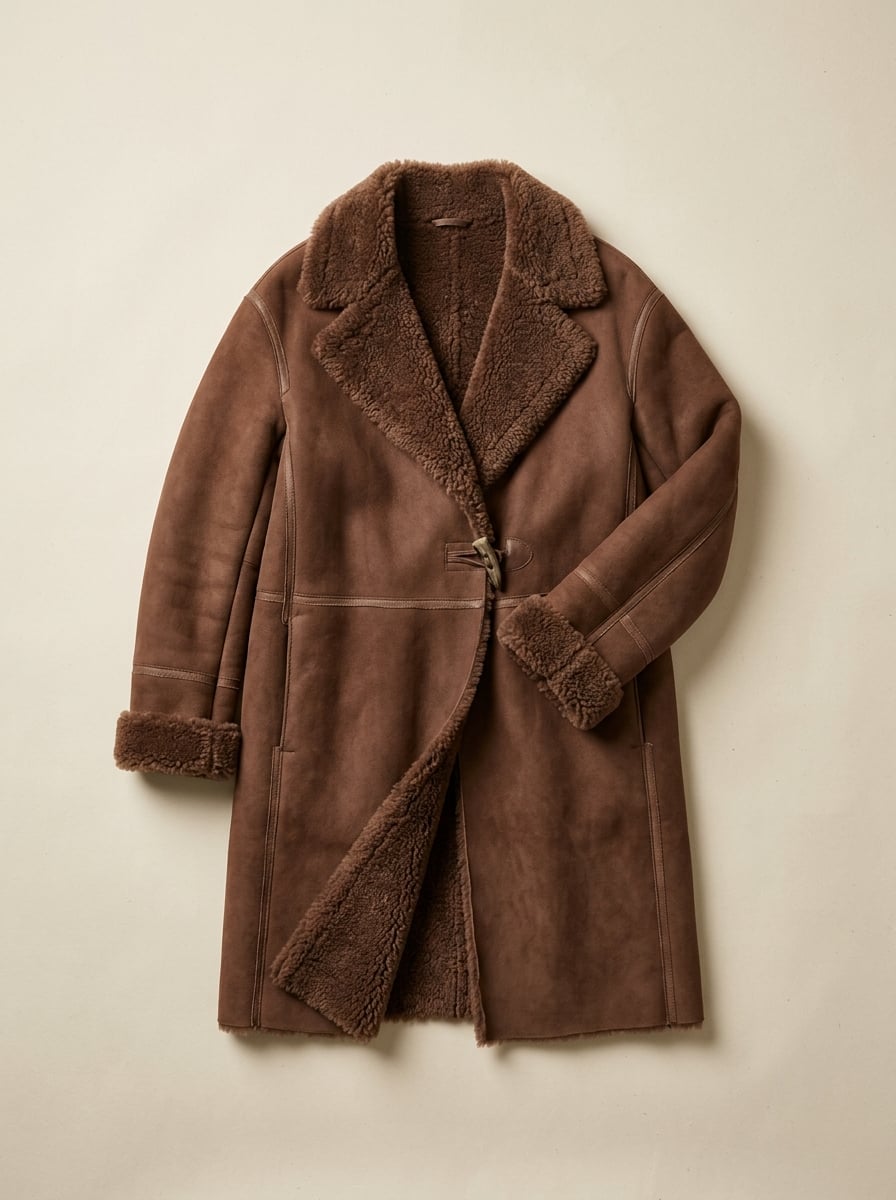 The Reversible Shearling Coat