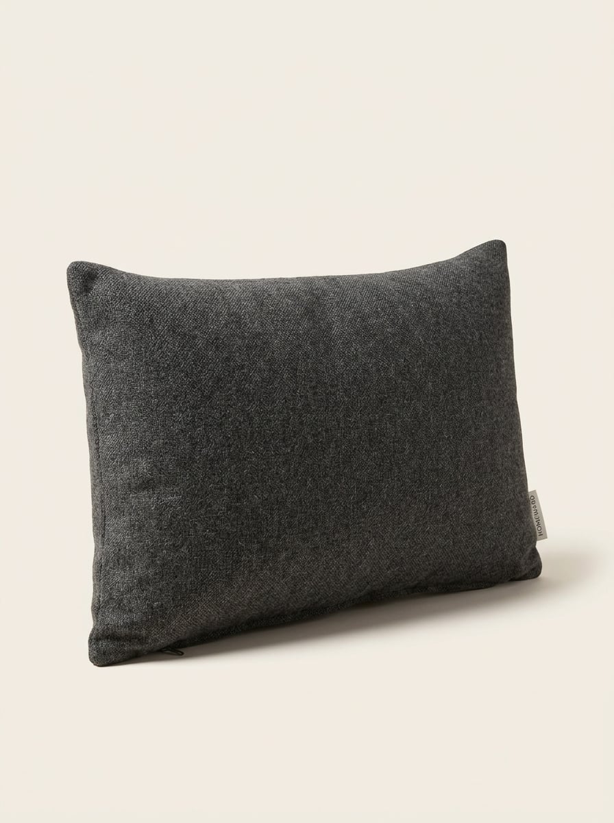 Column Cushion, Wool Blend