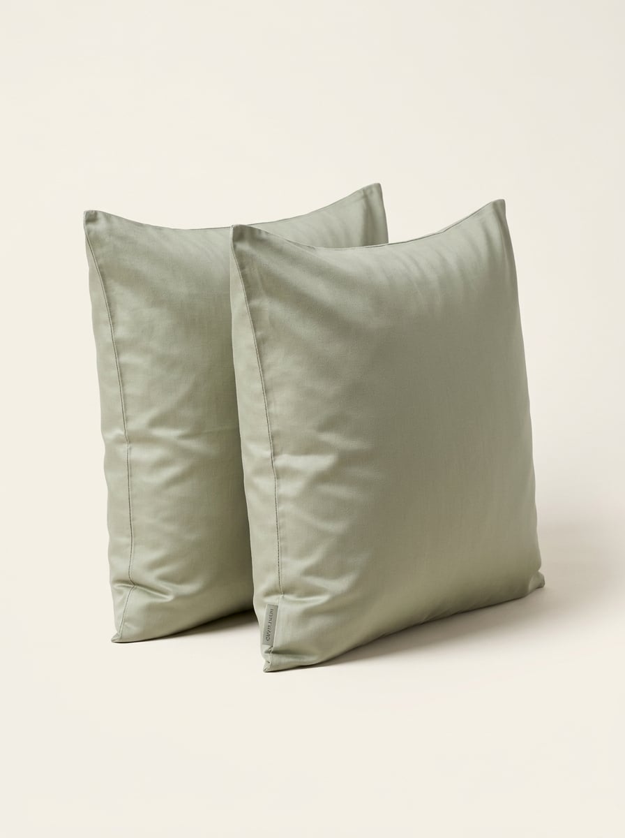 Cotton Sateen Pillowcase Set