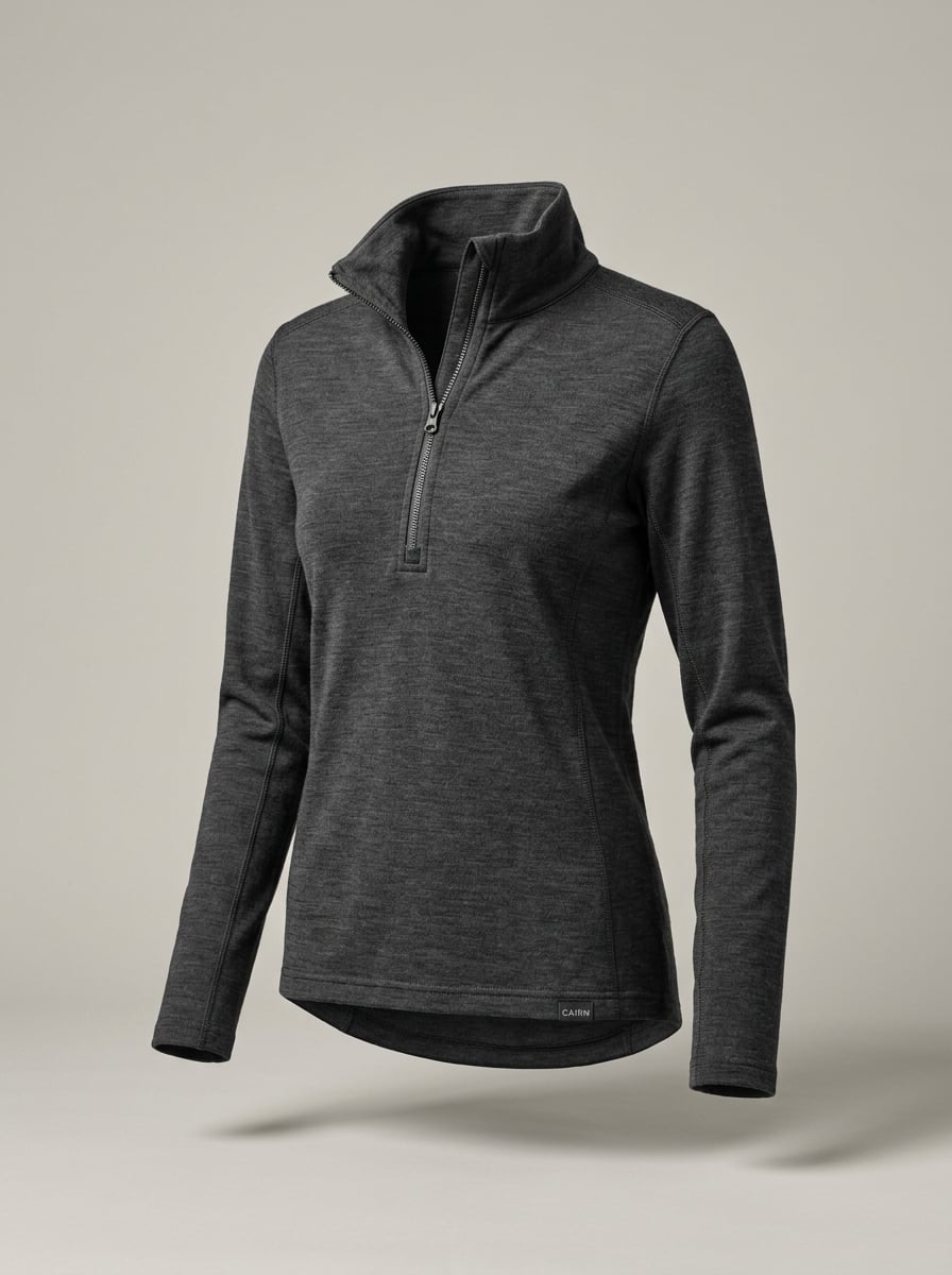 Glacier Merino 260 Zip-Neck — Women's