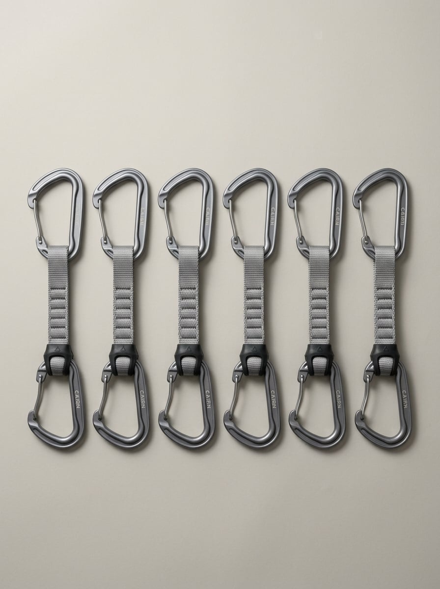 Photon Wiregate Quickdraw Set — 12cm, 6-Pack