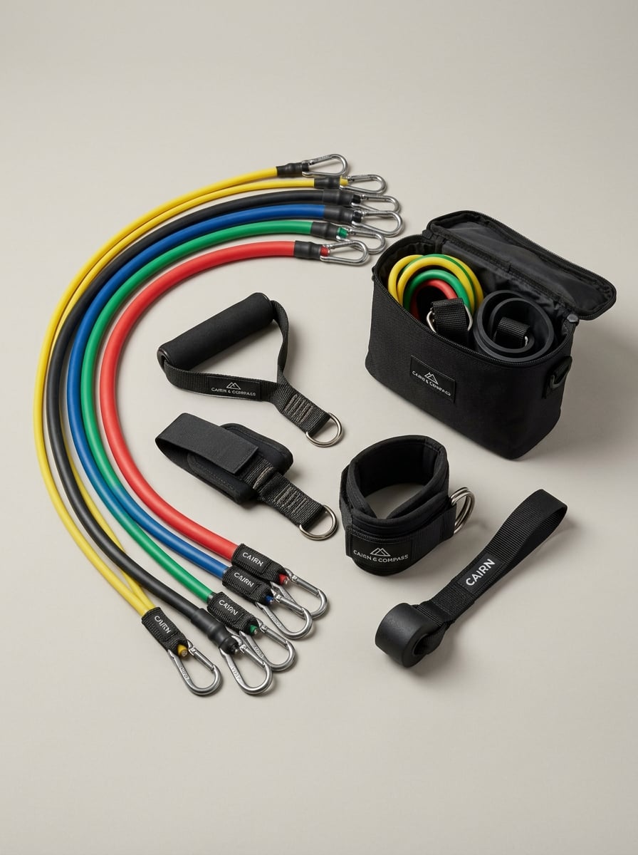 Cairn Pro Kinetic Resistance Bands — 10-150 lb Tube Set